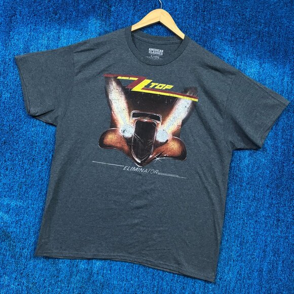 ZZ Top Elimanator Gray Rock T-Shirt Size Extra Large - Picture 3 of 4